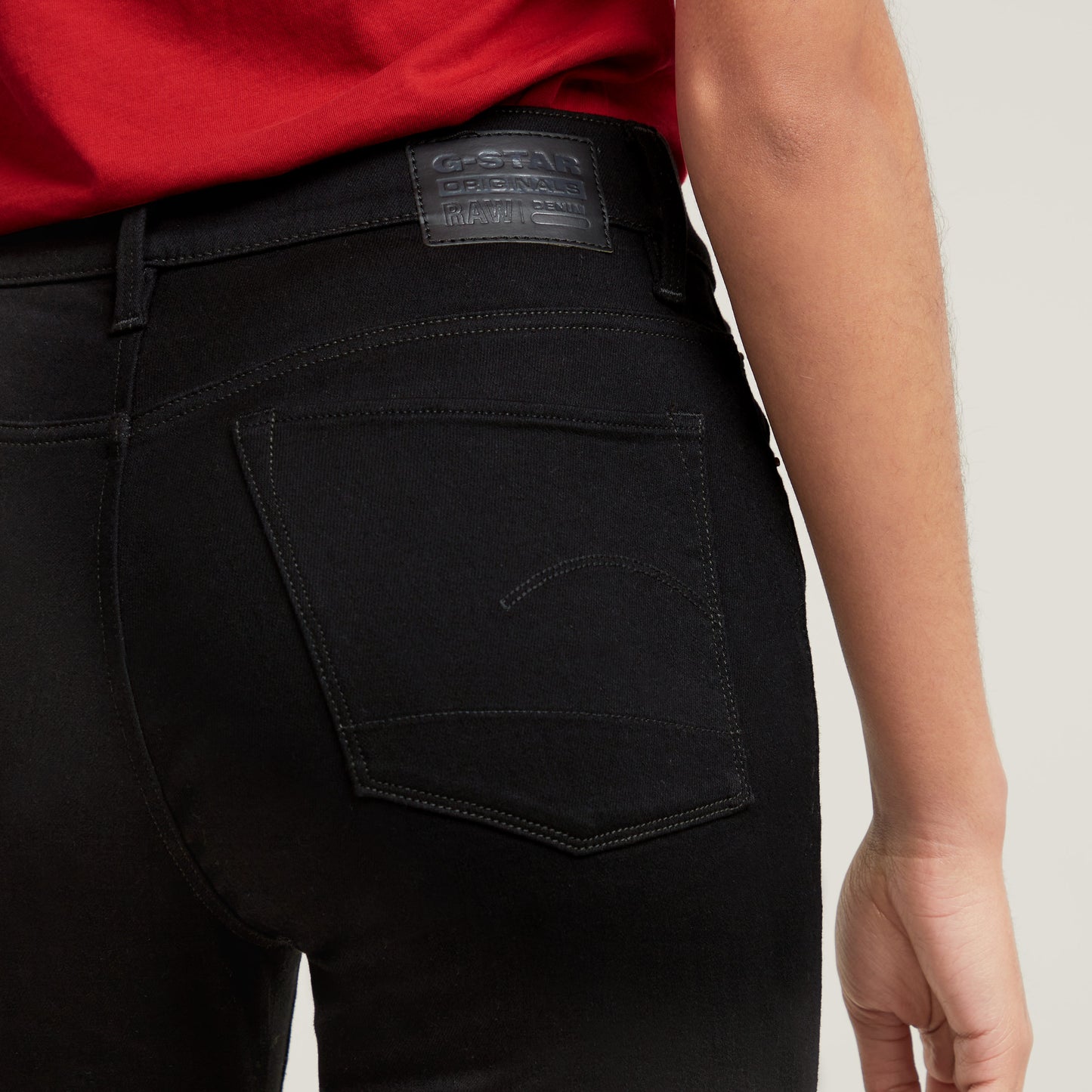 3301 Skinny Wmn Elto nero blk f superstretch o pitch black | Bildmaterial bereitgestellt von SHOES.PLEASE.