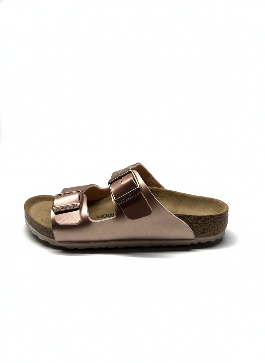 Arizona Kids Birko-Flor Narrow electric metallic copper | Bildmaterial bereitgestellt von SHOES.PLEASE.