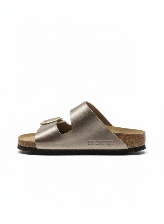 Arizona Big Buckle Birko-Flor Women Narrow graceful taupe