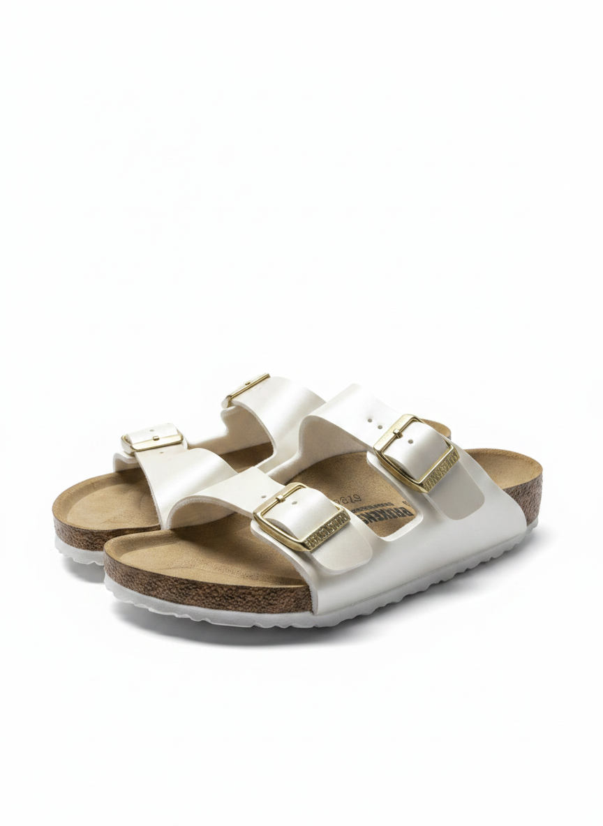 Arizona Kids Birko-Flor Girls Narrow electric metallic pearl | Bildmaterial bereitgestellt von SHOES.PLEASE.