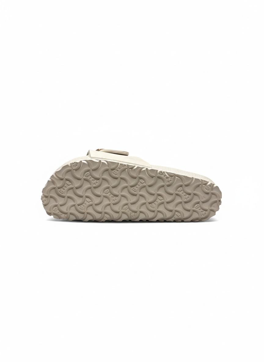 Madrid Big Buckle EVA Women Narrow eggshell | Bildmaterial bereitgestellt von SHOES.PLEASE.