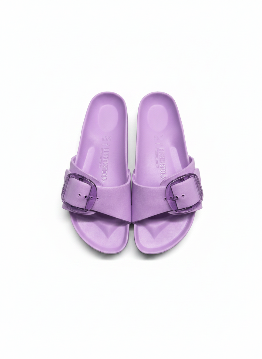 Madrid Big Buckle EVA Women Narrow crocus | Bildmaterial bereitgestellt von SHOES.PLEASE.