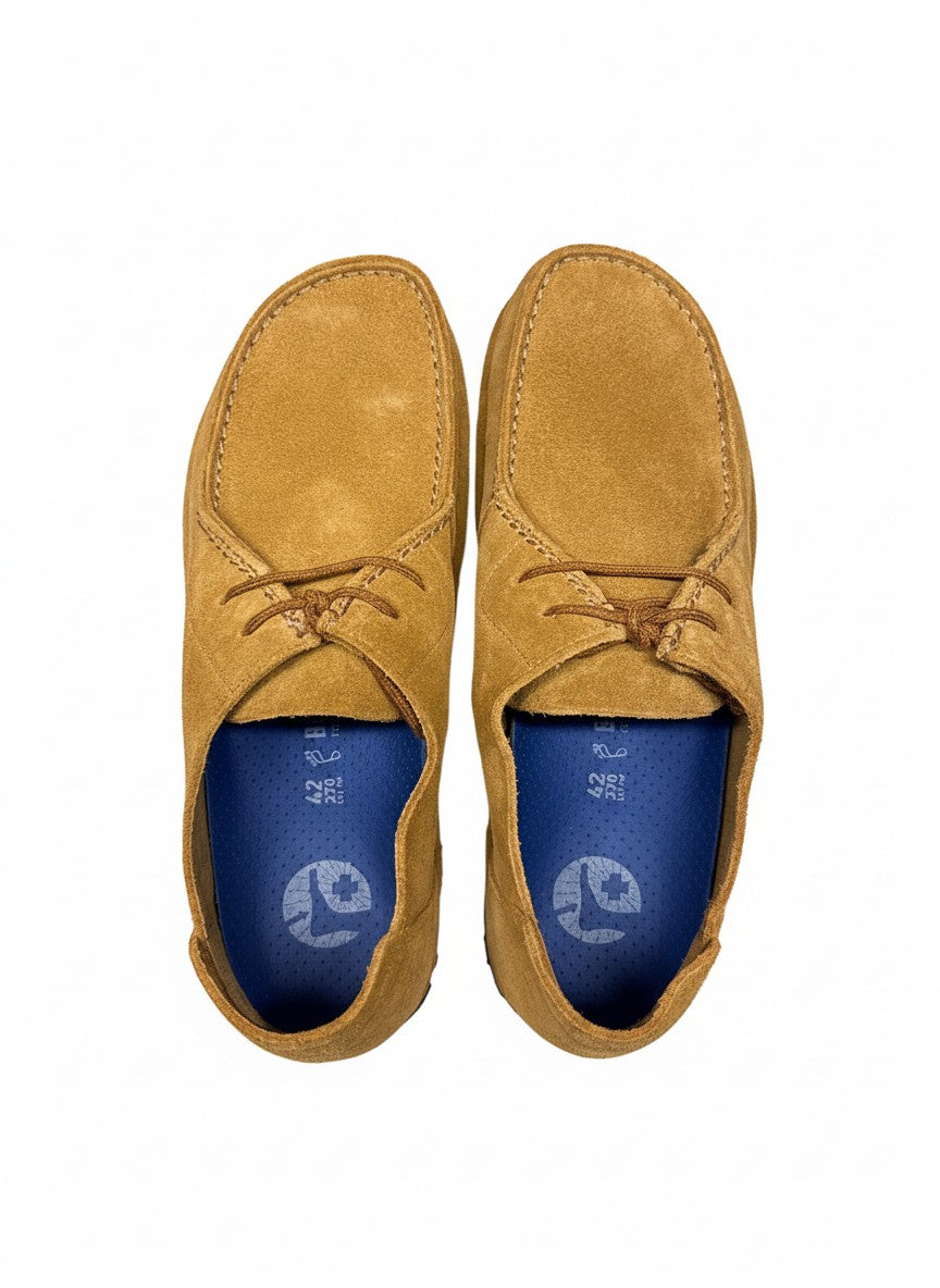 Utti Lace Suede Leather Unisex Regular cork brown | Bildmaterial bereitgestellt von SHOES.PLEASE.
