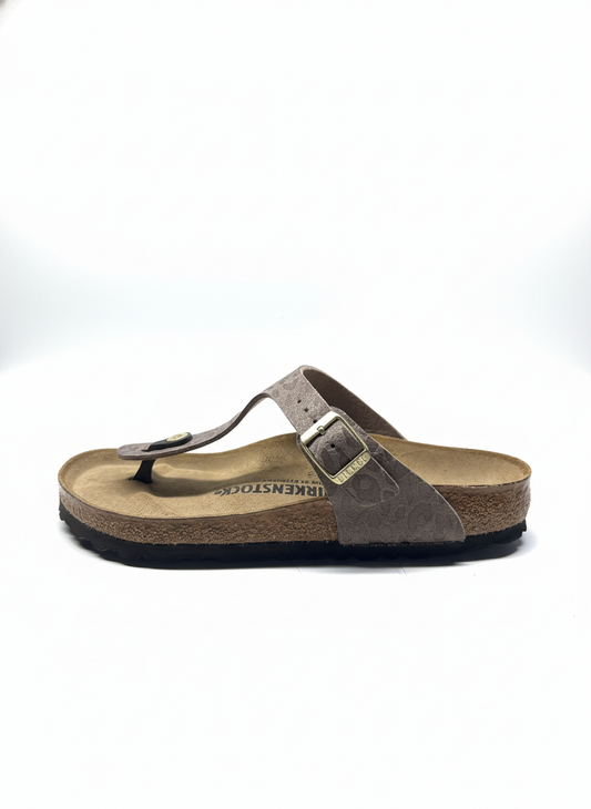 Gizeh Synthetics Women Regular syn leo grey taupe