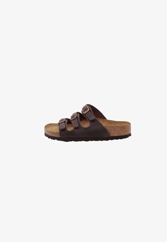 Florida Soft Footbed Oiled Leather Women Regular habana