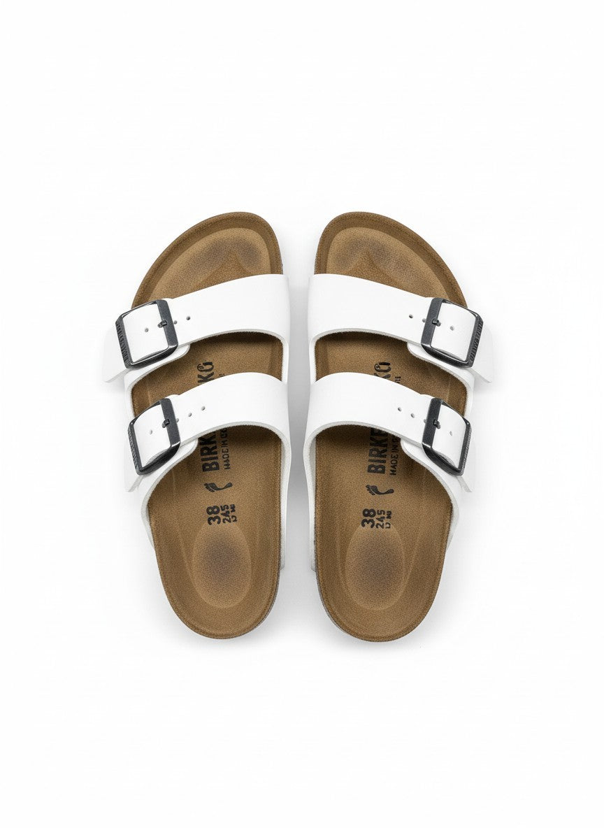 Arizona Birko-Flor Unisex Narrow white | Bildmaterial bereitgestellt von SHOES.PLEASE.