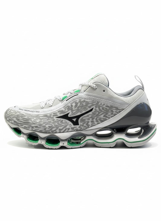 SHOE WAVE PROPHECY 13.2 harbor mist/black/vibrant green