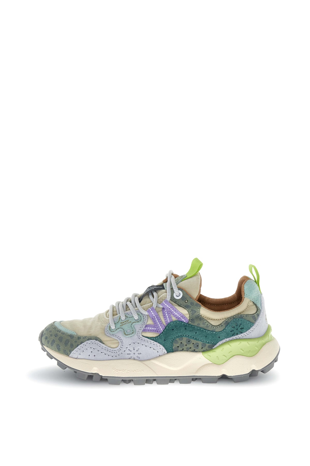 YAMANO 3 WOMAN SUEDE/NYLON/ANIMALIER sand | Bildmaterial bereitgestellt von SHOES.PLEASE.