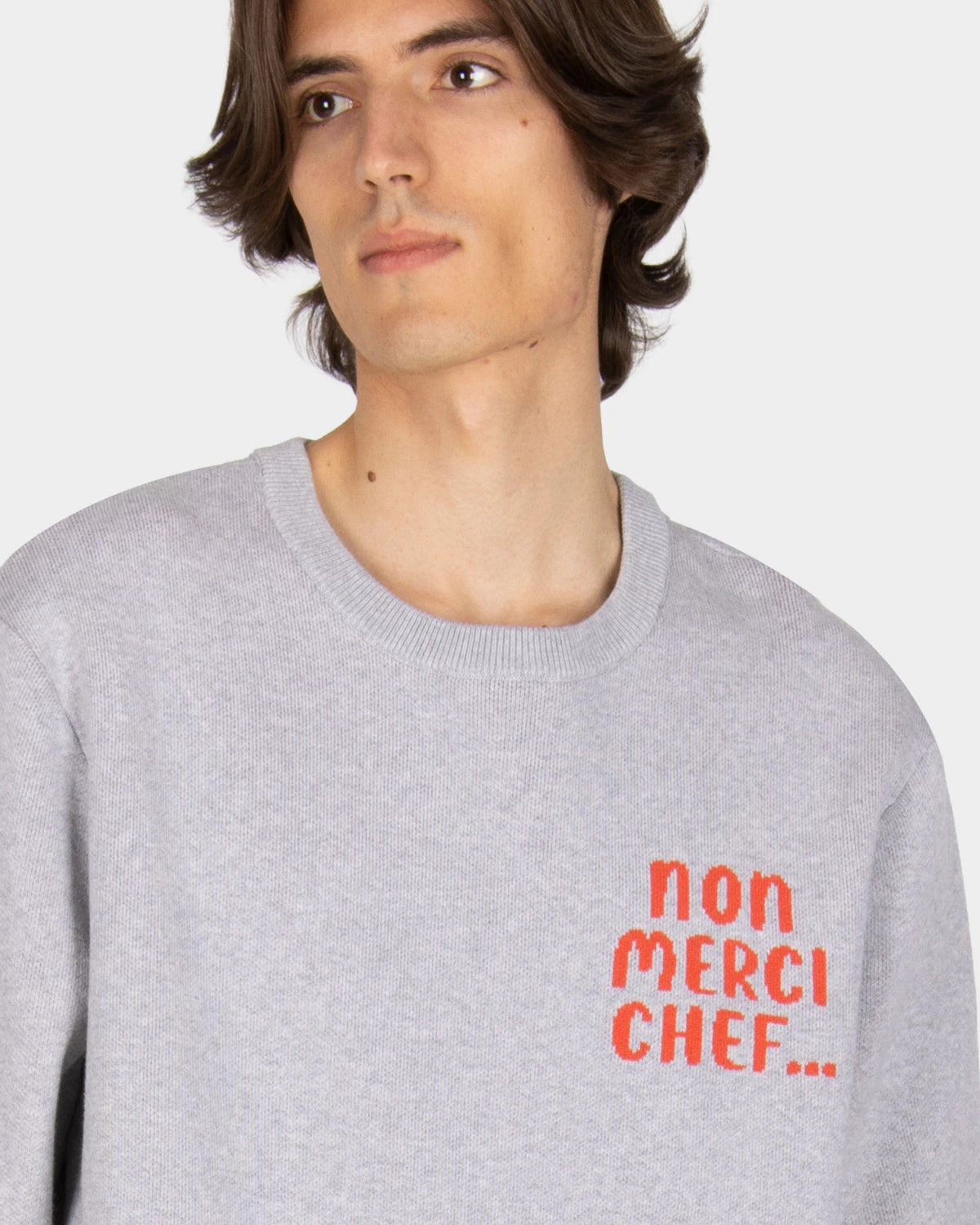 Non Merci Chef Knit ash heather | Bildmaterial bereitgestellt von SHOES.PLEASE.