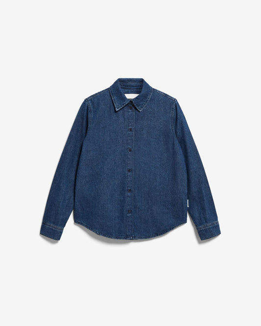 Bluse langarm eau