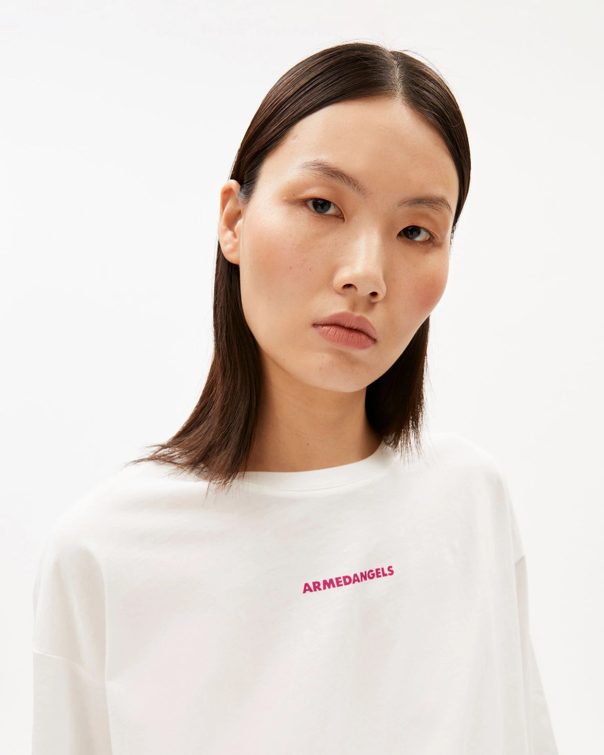 Jersey Shirts Longsleeve white-pink mist | Bildmaterial bereitgestellt von SHOES.PLEASE.