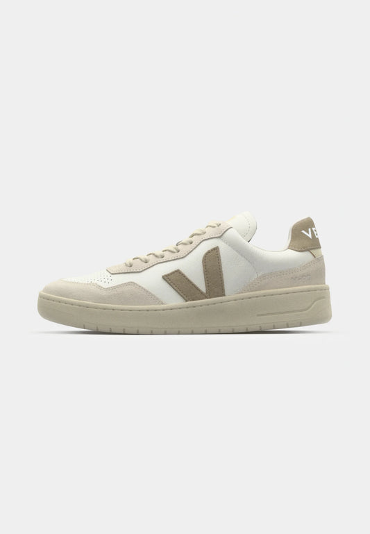 V-90 O.T. LEATHER WHITE taupe