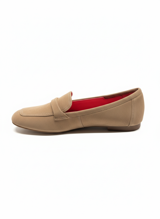 ROME04/39 kid suede fudge