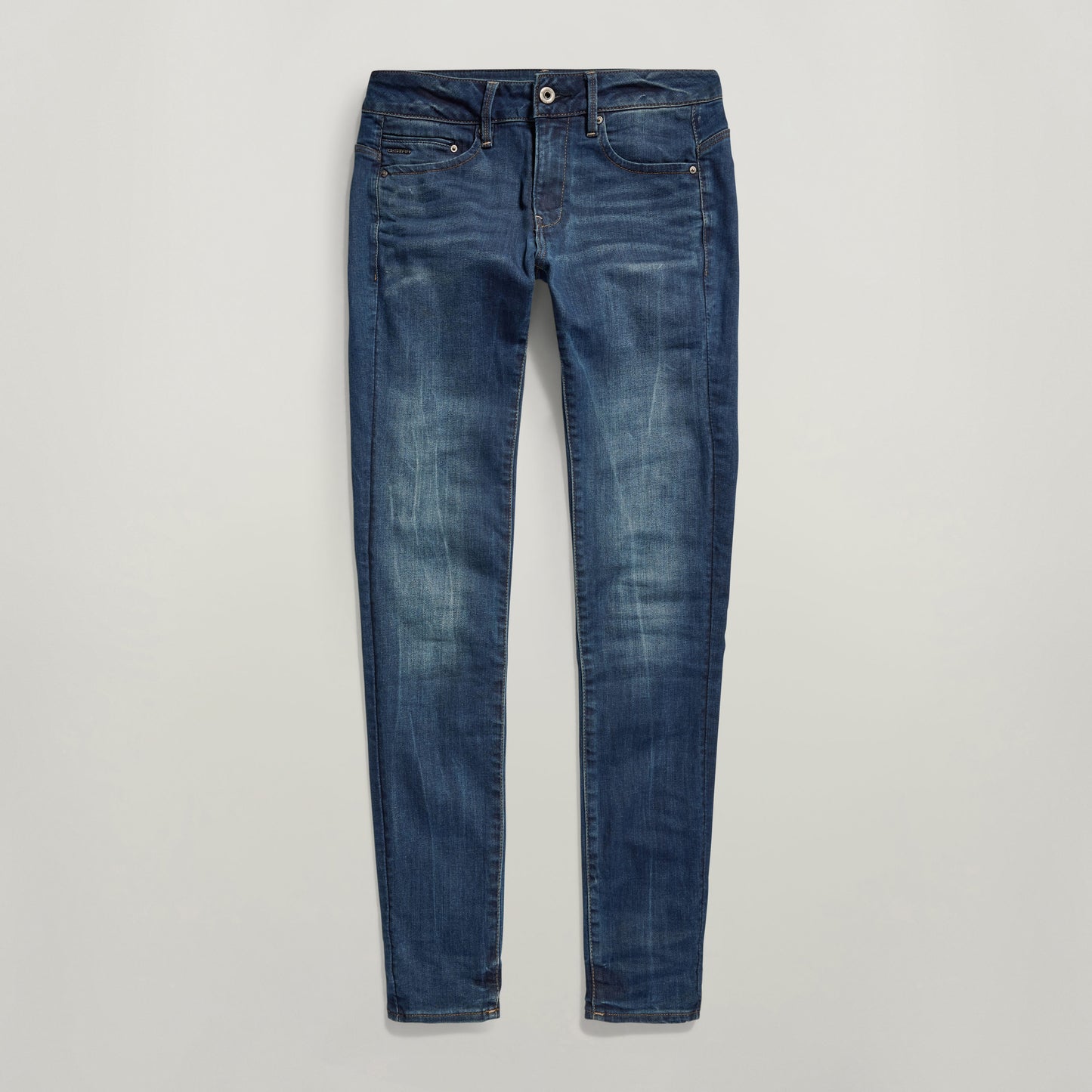 Midge Zip Mid Skinny Wmn dk.aged | Bildmaterial bereitgestellt von SHOES.PLEASE.