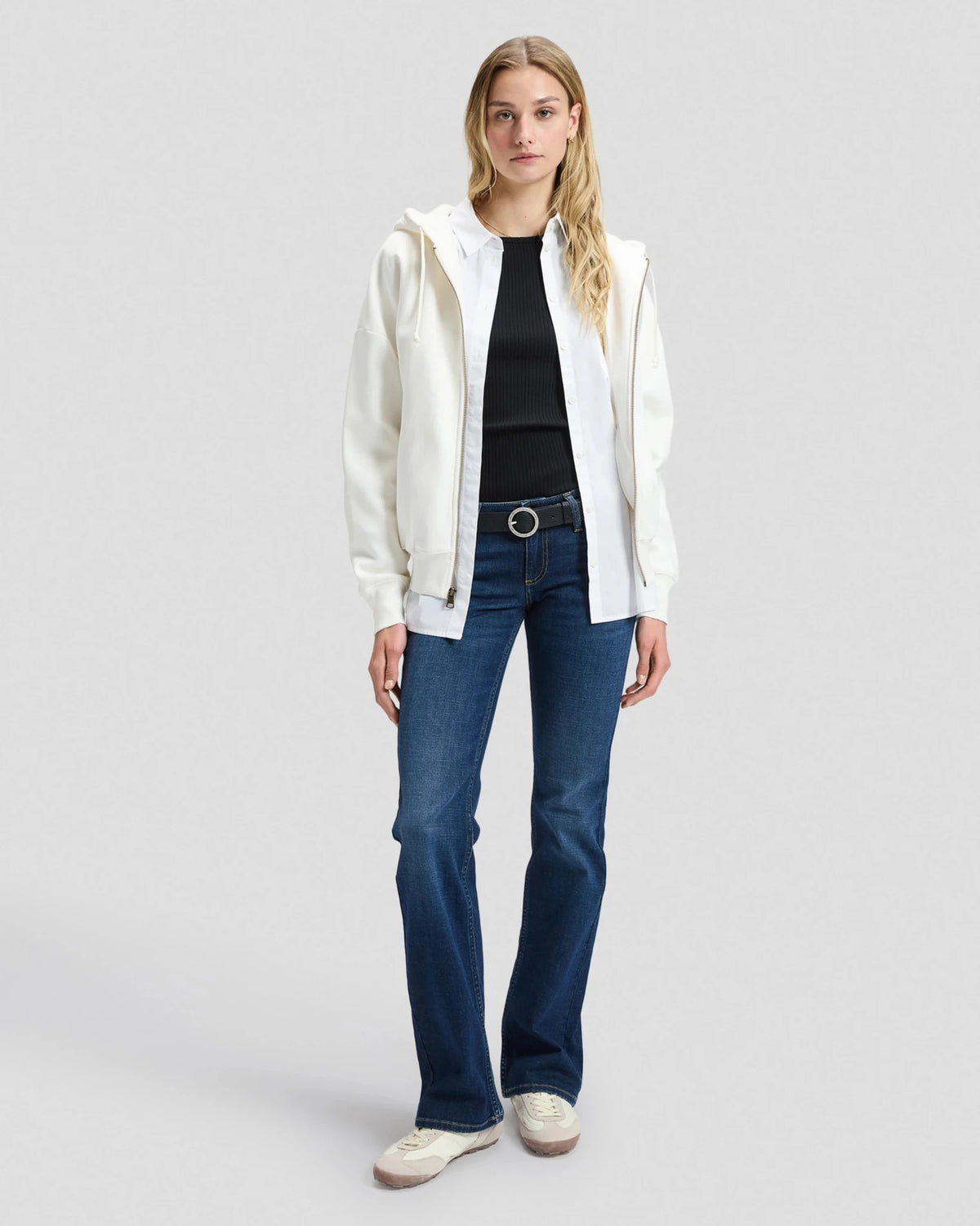 CORE ZIP THROUGH ecru | Bildmaterial bereitgestellt von SHOES.PLEASE.