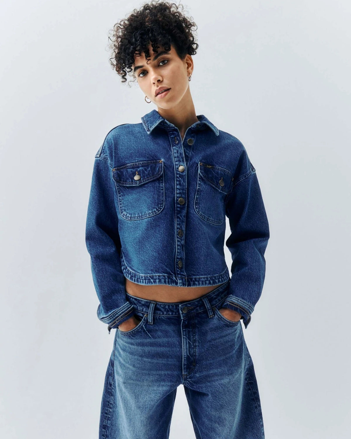 FLAP POCKET SHIRT VINTAGE blues | Bildmaterial bereitgestellt von SHOES.PLEASE.