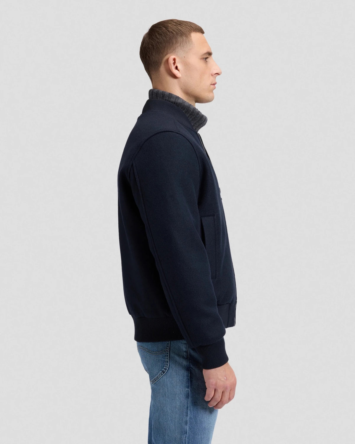 WOOL BOMBER black | Bildmaterial bereitgestellt von SHOES.PLEASE.