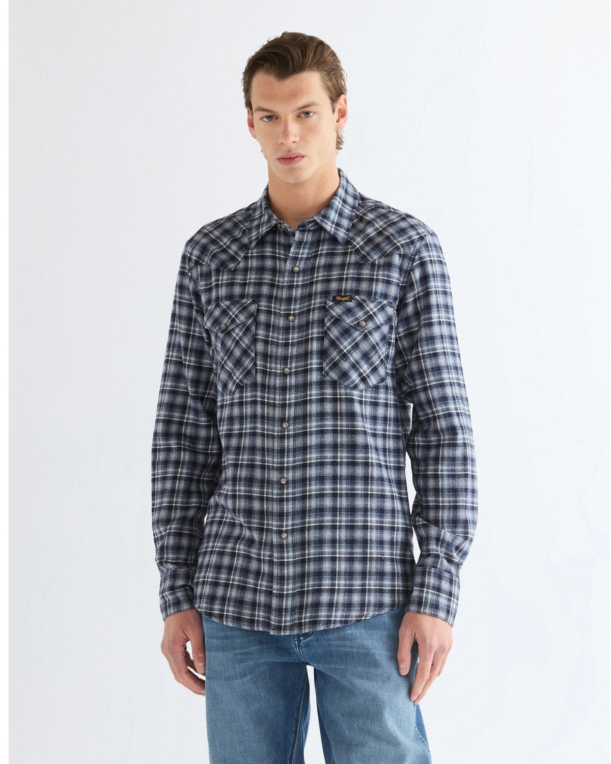 WESTERN SHIRT deep blue | Bildmaterial bereitgestellt von SHOES.PLEASE.