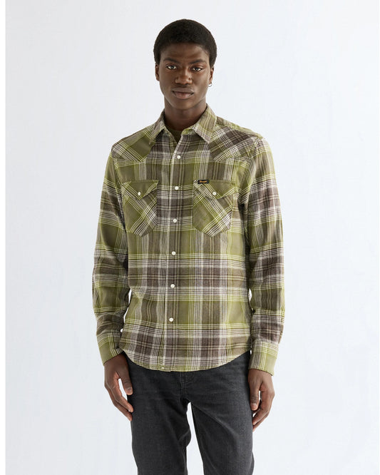 WESTERN SHIRT pesto
