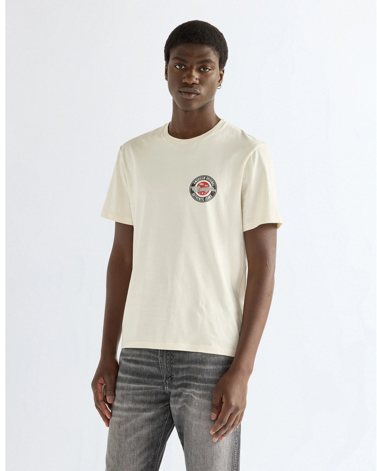 SMALL AMERICANA TEE antique white | Bildmaterial bereitgestellt von SHOES.PLEASE.