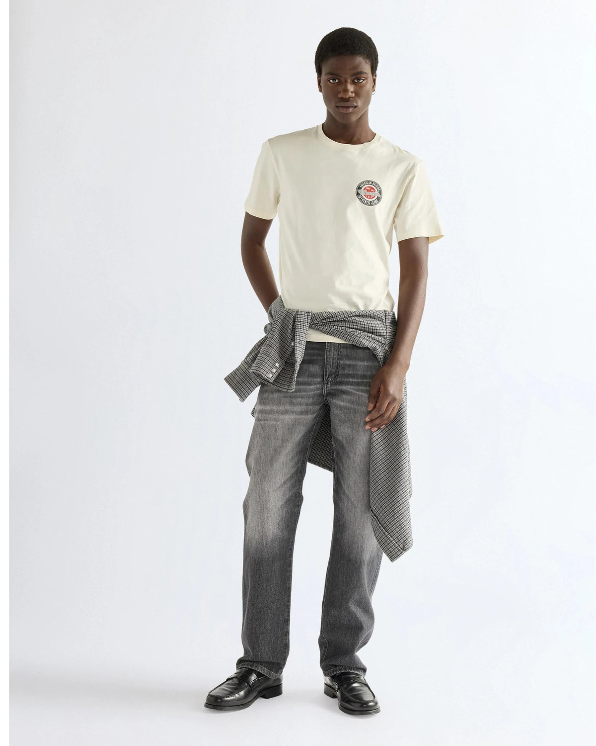SMALL AMERICANA TEE antique white | Bildmaterial bereitgestellt von SHOES.PLEASE.