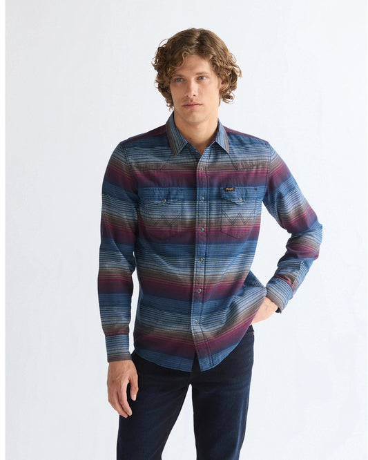 WESTERN SHIRT dark americana