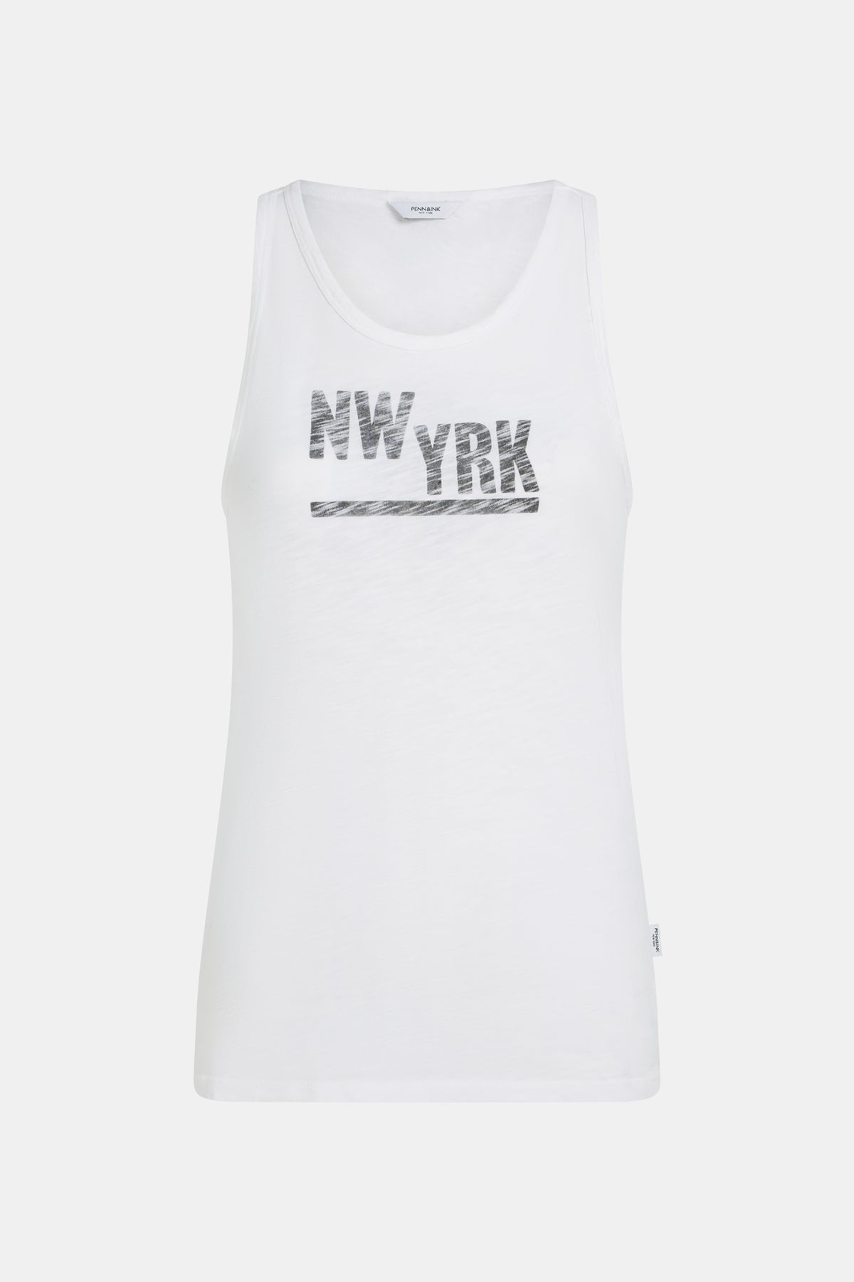 Singlet print white | Bildmaterial bereitgestellt von SHOES.PLEASE.