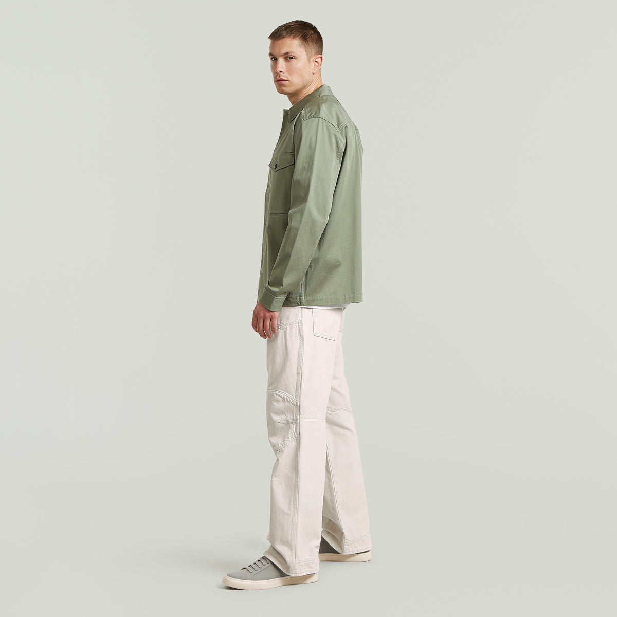Core LW overshirt green | Bildmaterial bereitgestellt von SHOES.PLEASE.