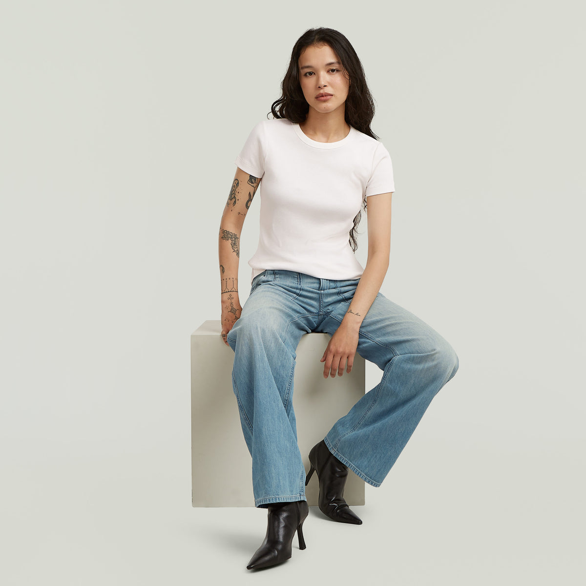 Fatigue Summer Pants Wmn lightblue | Bildmaterial bereitgestellt von SHOES.PLEASE.