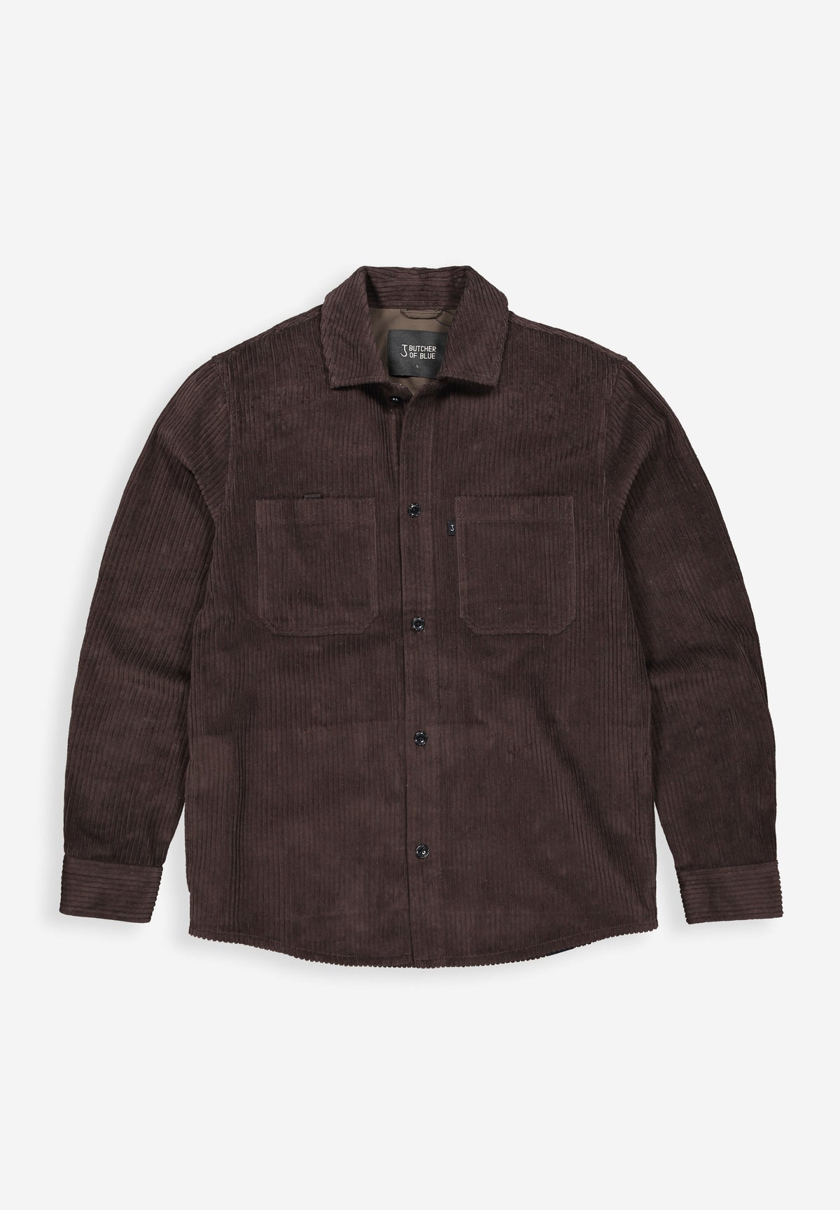 Colby Cord Overshirt topaz brown | Bildmaterial bereitgestellt von SHOES.PLEASE.