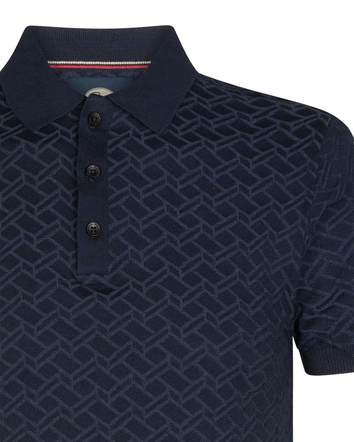 Men Knitwear Polo navy blue | Bildmaterial bereitgestellt von SHOES.PLEASE.
