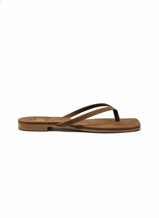 EDEN 01 kid suede off brown