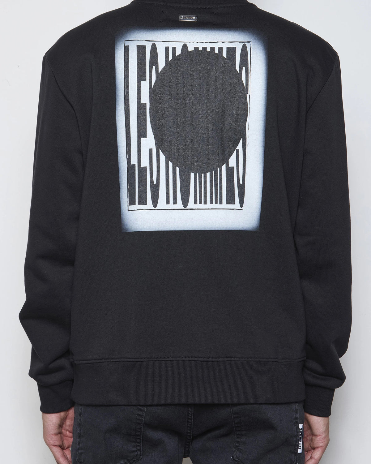 LES HOMMES LOGO SWEATSHIRT 261L04041 black | Bildmaterial bereitgestellt von SHOES.PLEASE.