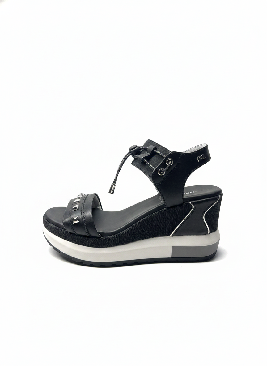 E616051D-100 Tamigi Elastico Poli.Milena 7854 ZEP nero | Bildmaterial bereitgestellt von SHOES.PLEASE.