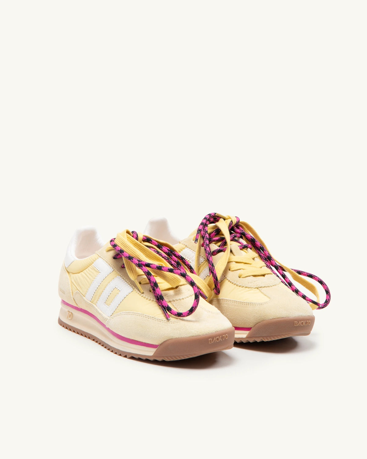 JOGGER N26-203 SPONGY NYLON lt.yellow | Bildmaterial bereitgestellt von SHOES.PLEASE.