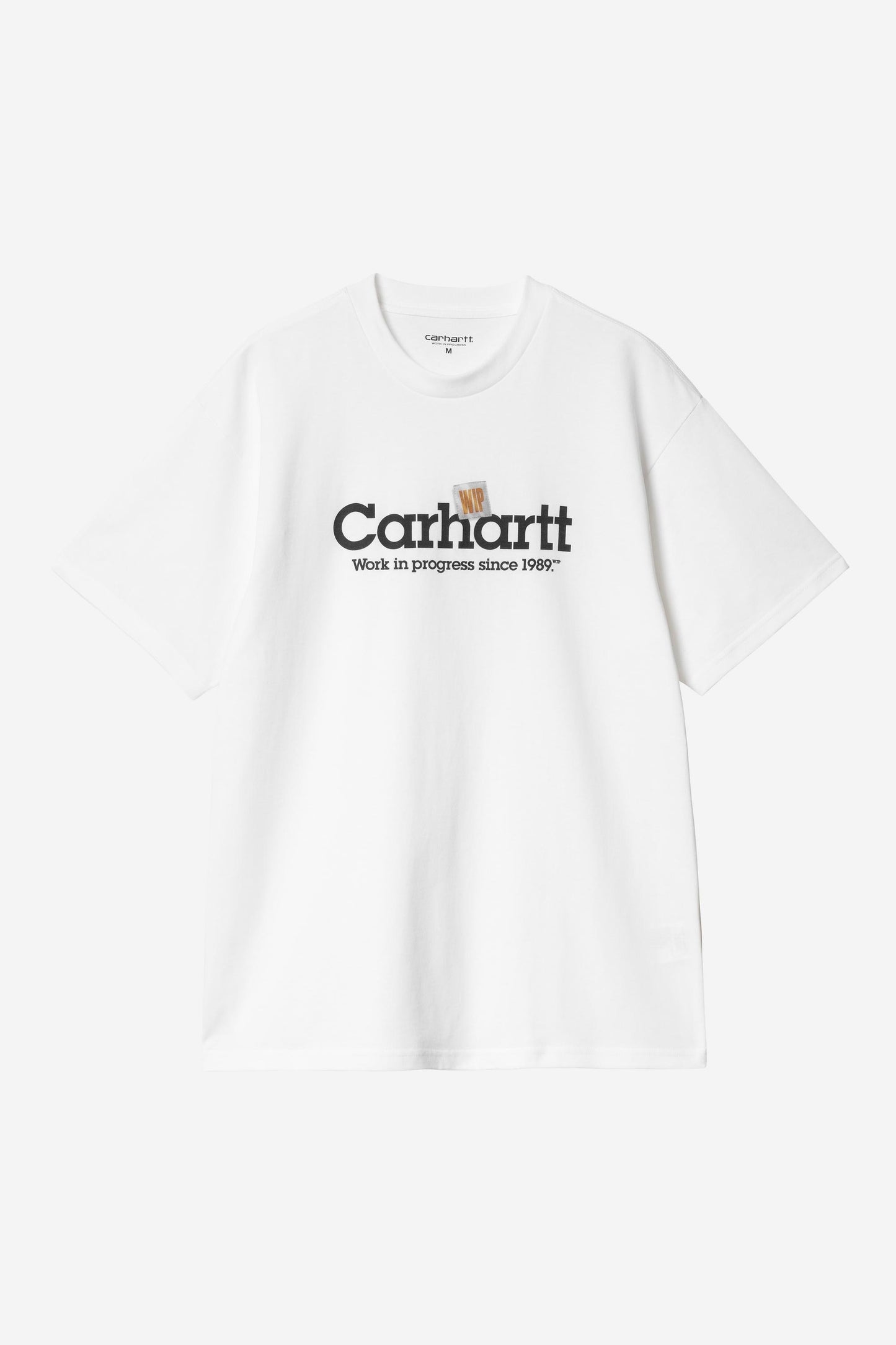 S/S Label Script T-Shirt white | Bildmaterial bereitgestellt von SHOES.PLEASE.