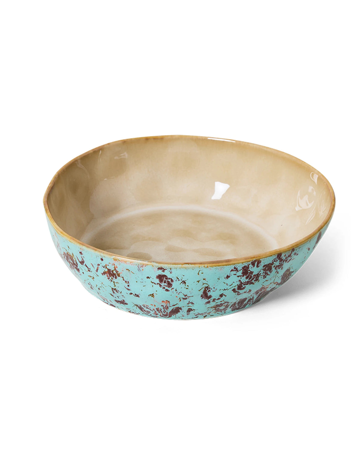 70s ceramics: pasta bowls, patina (set of 2) multicolour | Bildmaterial bereitgestellt von SHOES.PLEASE.