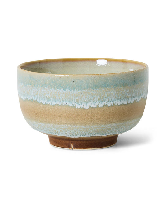 70s ceramics: noodle bowl, skyline multicolour