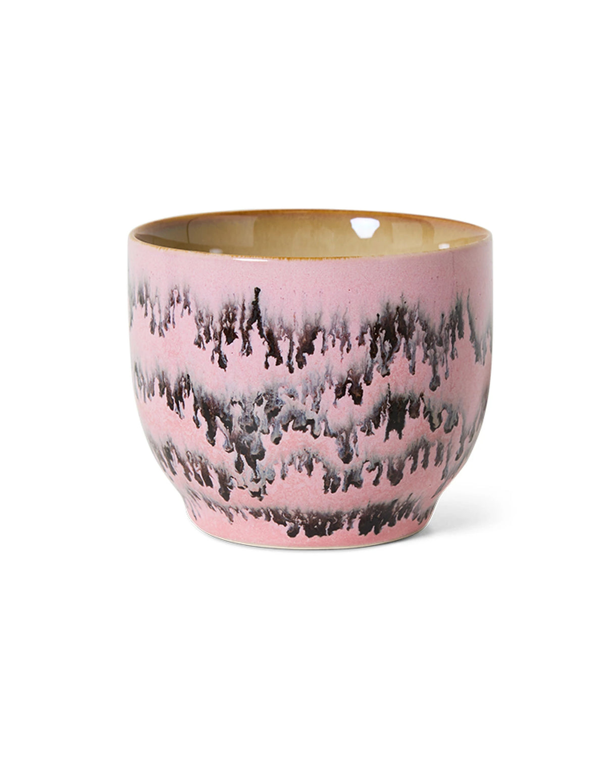 70s ceramics: café cup, bubble multicolour | Bildmaterial bereitgestellt von SHOES.PLEASE.