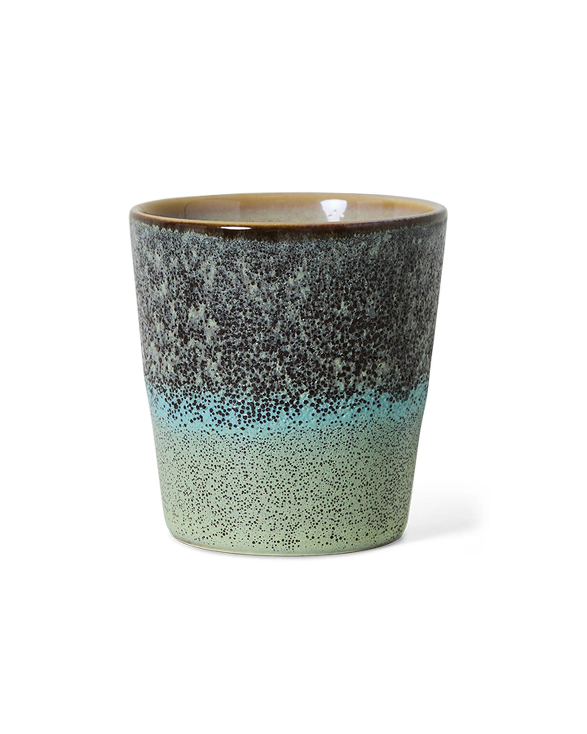 70s ceramics: coffee mug, thicket multicolour | Bildmaterial bereitgestellt von SHOES.PLEASE.