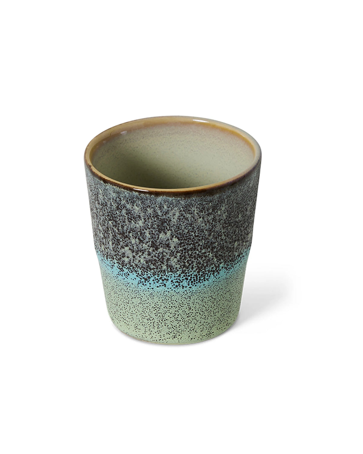 70s ceramics: coffee mug, thicket multicolour | Bildmaterial bereitgestellt von SHOES.PLEASE.