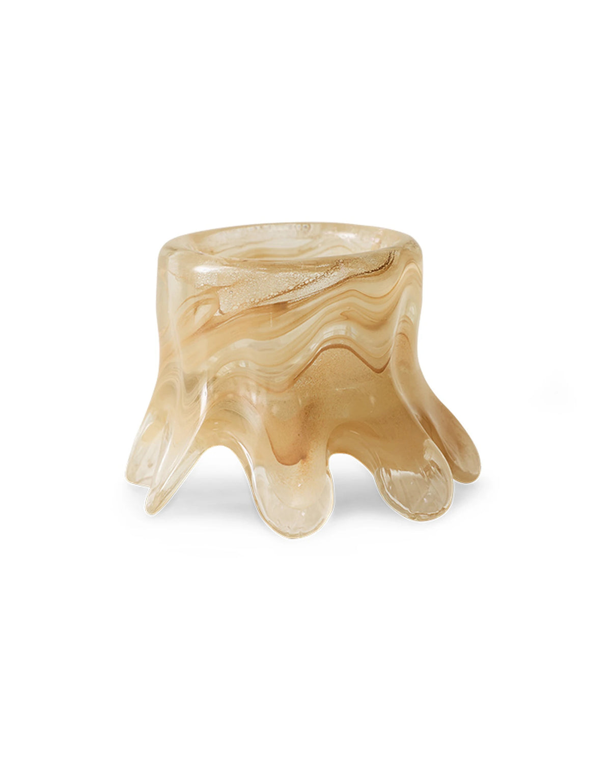 Candle holder low, cream cream | Bildmaterial bereitgestellt von SHOES.PLEASE.