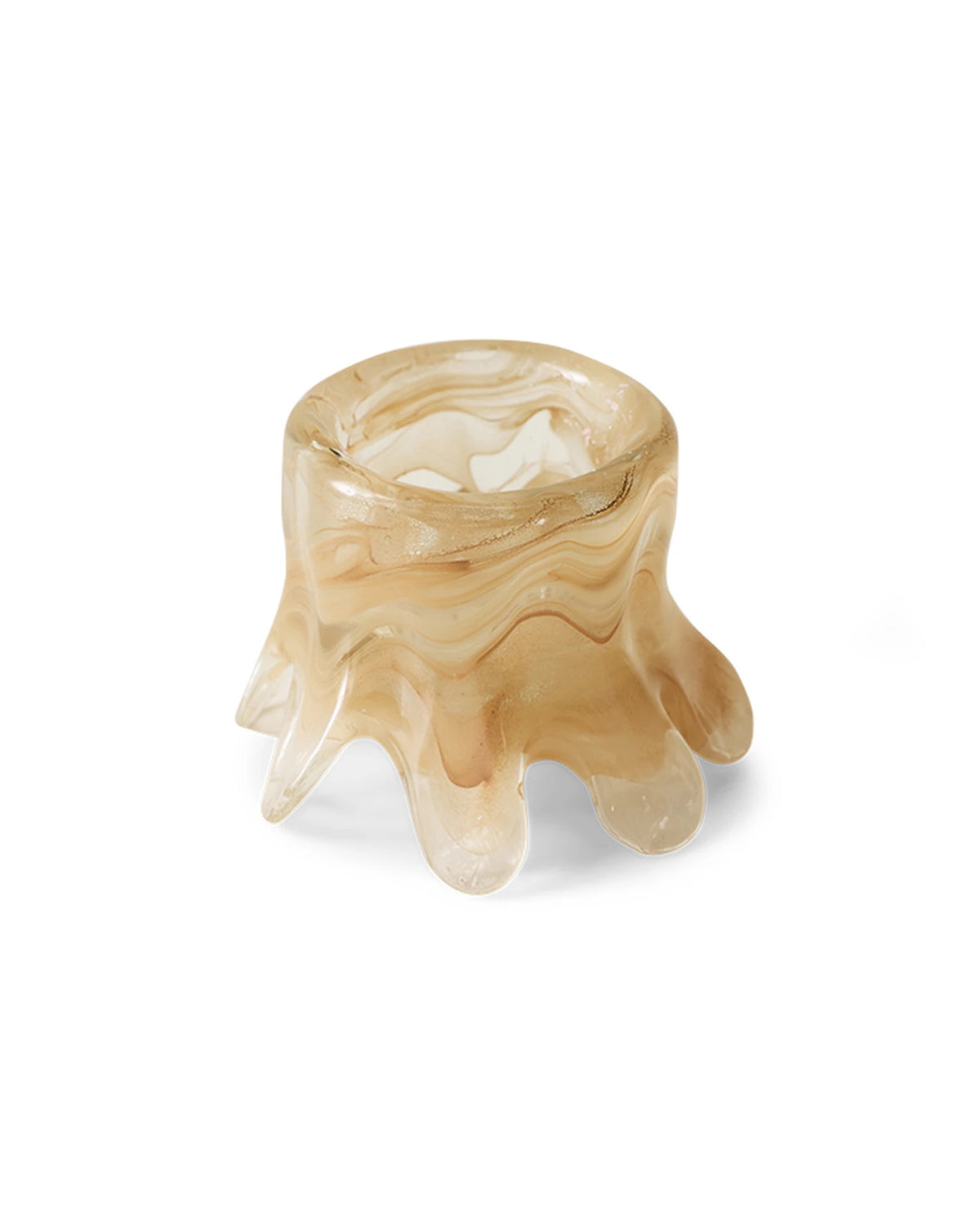 Candle holder low, cream cream | Bildmaterial bereitgestellt von SHOES.PLEASE.