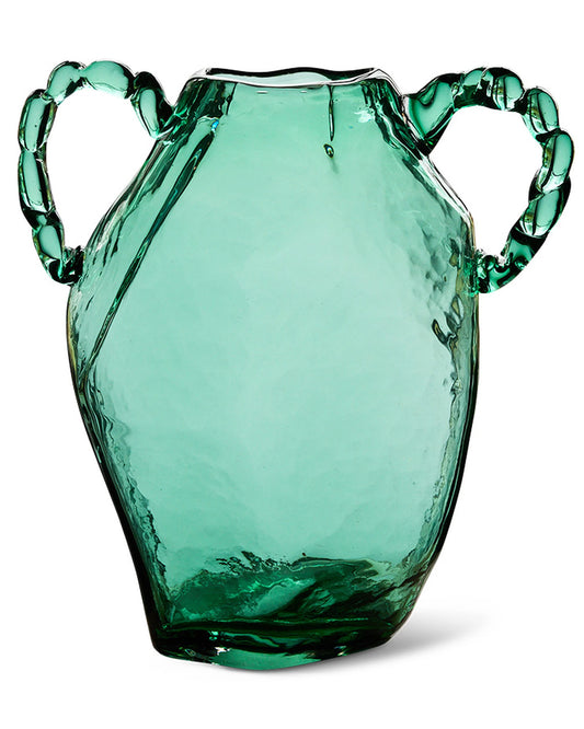 Nienke Sikkema for HKLIVING: gemstone amfora vase, sapphire green