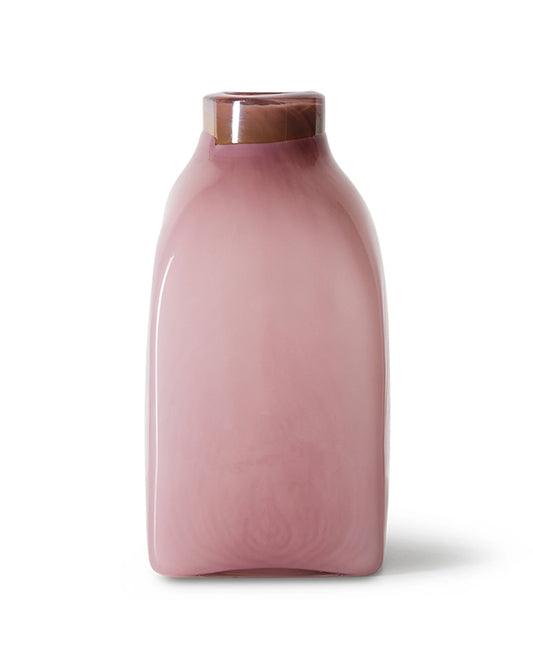 Atelier glass vase large, pink pink