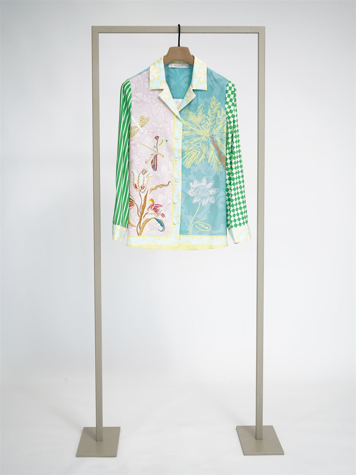 Bluse green blossom multi green blossom multi | Bildmaterial bereitgestellt von SHOES.PLEASE.