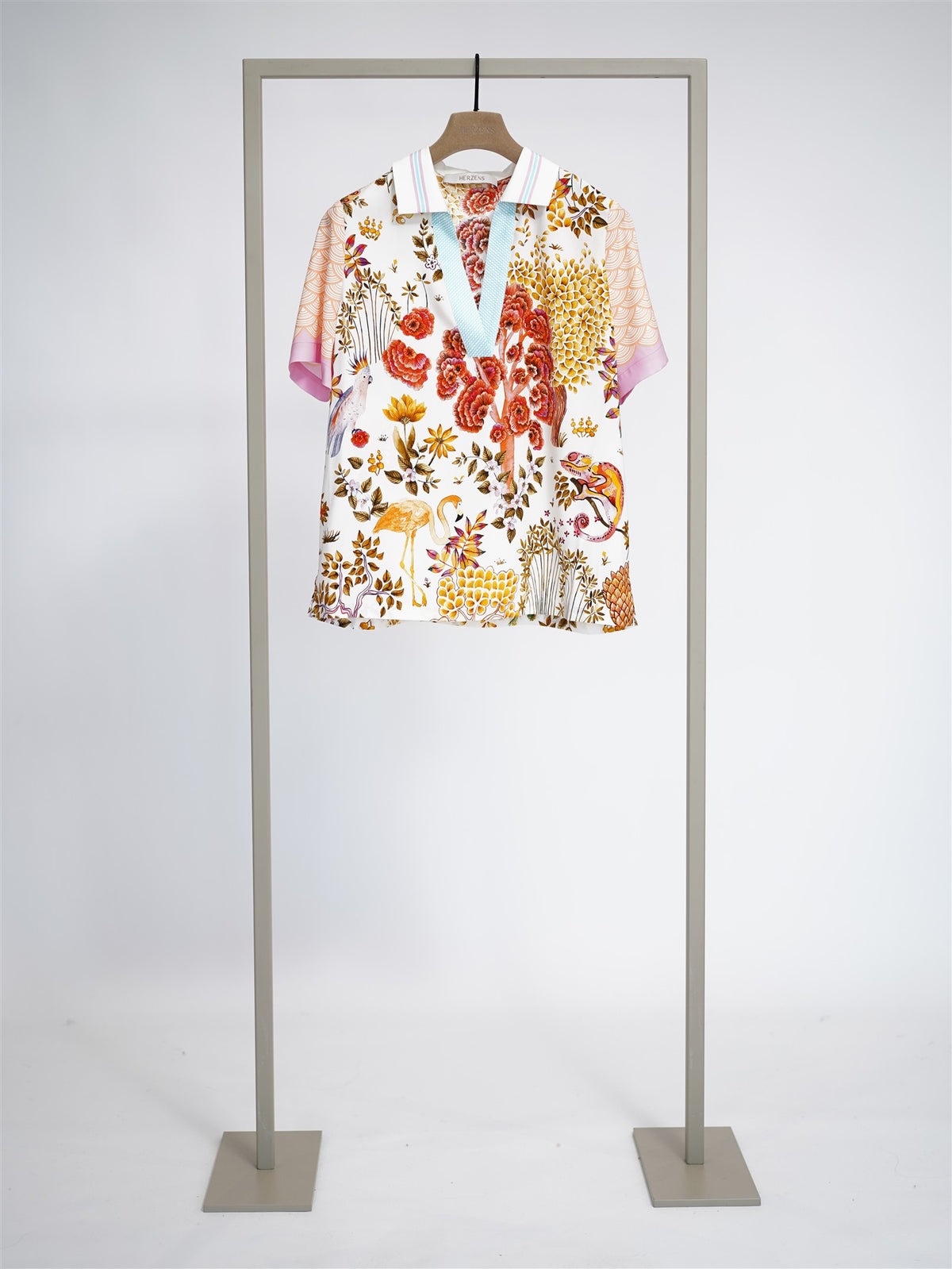 Bluse - kurzarm orange multi orange multi | Bildmaterial bereitgestellt von SHOES.PLEASE.