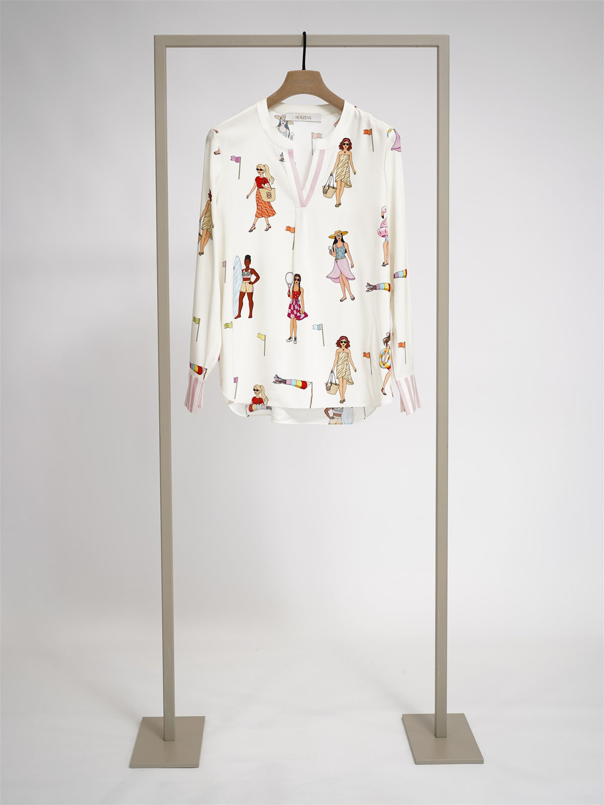 Bluse light creamy multi light creamy multi | Bildmaterial bereitgestellt von SHOES.PLEASE.
