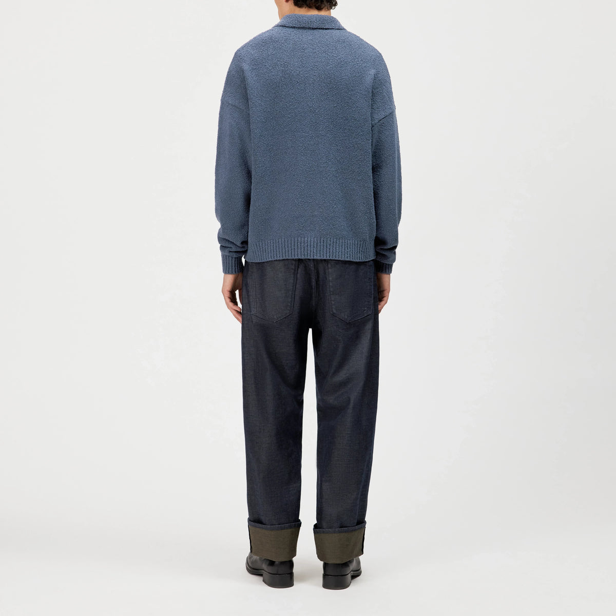 BEKKET MEN KNITWEAR blue 3200 | Bildmaterial bereitgestellt von SHOES.PLEASE.