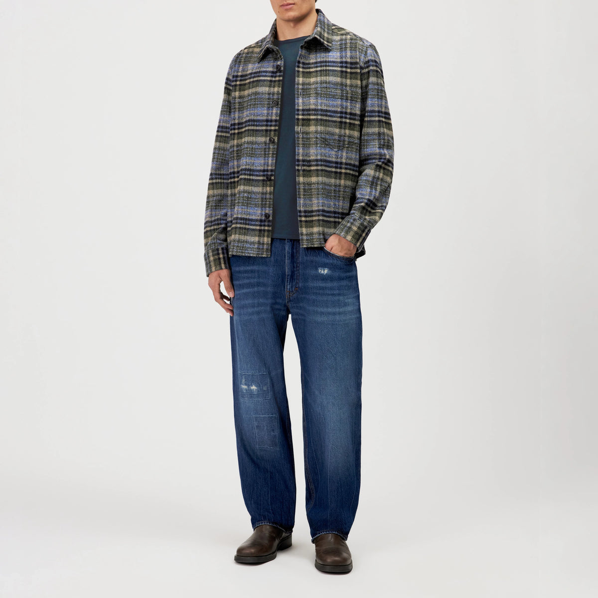 DIEGGO MEN SHIRT green 2307 | Bildmaterial bereitgestellt von SHOES.PLEASE.